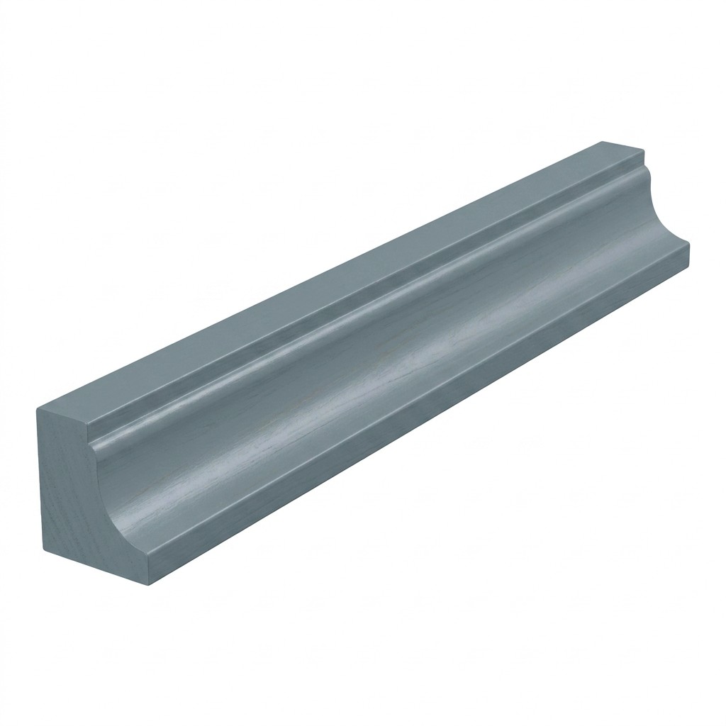 [QR8-TK-SG] Quarter Round Molding 8' - Stone Gray