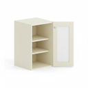 Wall Cabinet 9"-21" - Milk White