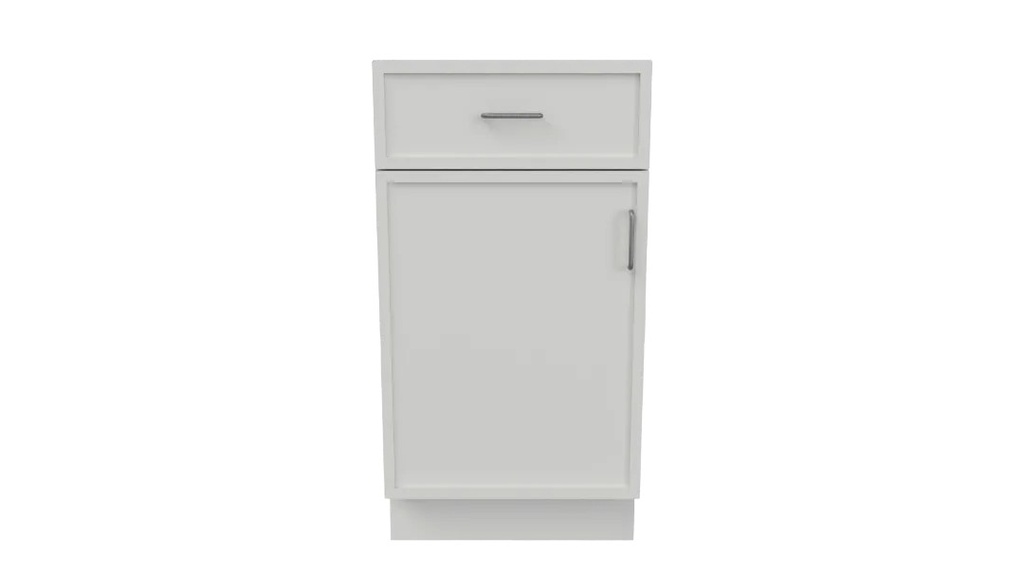 [SSW-B12-GKD-SSW] White Slim Shaker Base - Slim Shaker White (12" W × 34.5" H × 24" D)