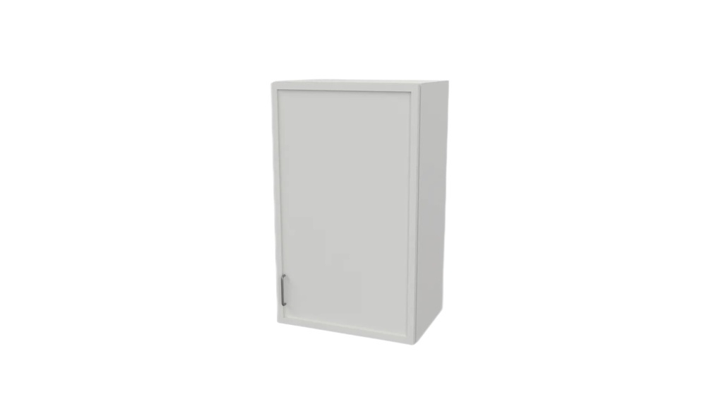 [SSW-W361224-GKD-SSW] White Slim Shaker Wall x 24" - Slim Shaker White (36" W × 12" H × 12" D)