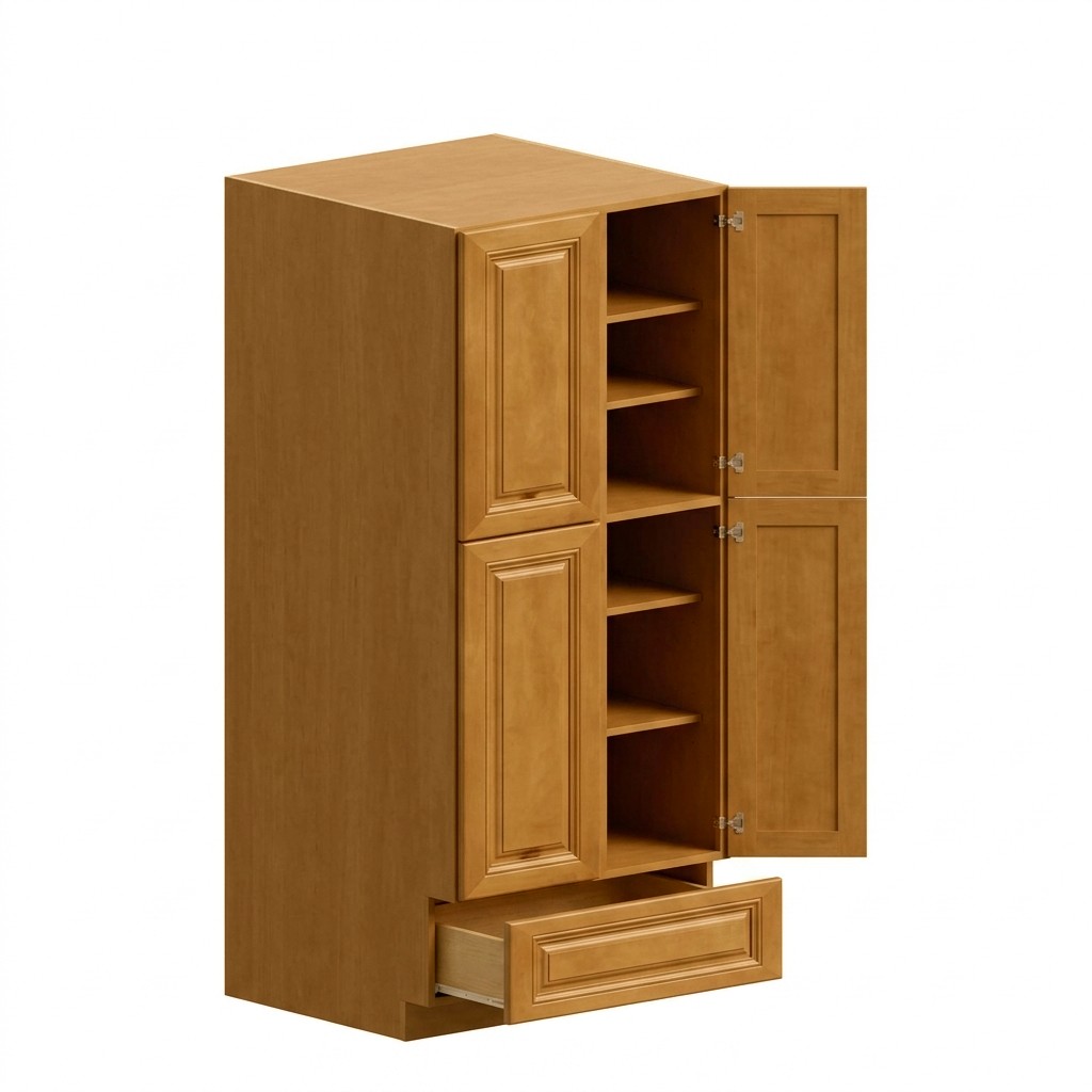 Pantry Cabinet 24" - Natural Maple