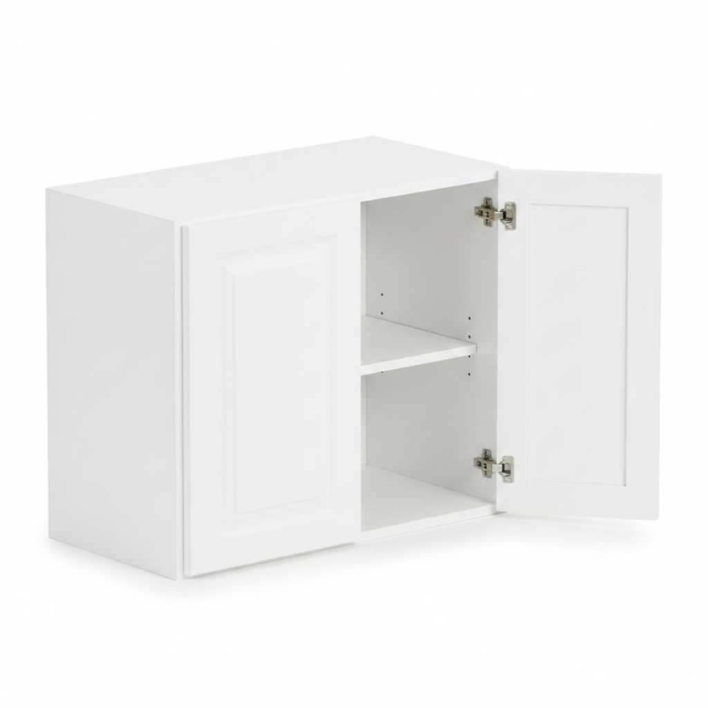 Wall Cabinet (24" Deep) 36" - White Shaker