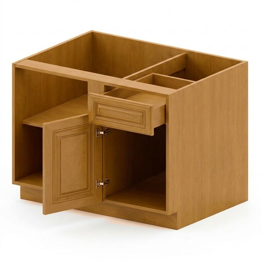 [BBC42-TK-NM] Base Blind Corner 42" - Natural Maple