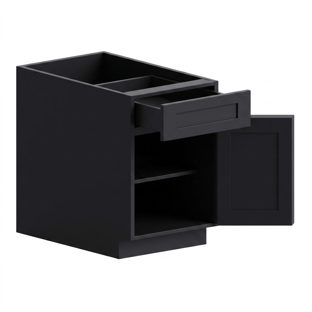 [B09-TK-ESP] Base Cabinet - Espresso (9" W × 34.5" H × 24" D)