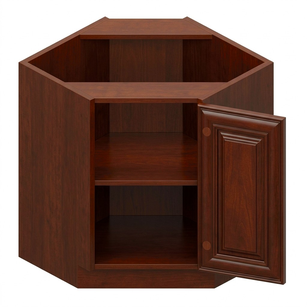 [BDC36-TK-CHO] Base Diagonal Corner 36" - Chocolate
