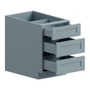 Drawer Base - Stone Gray